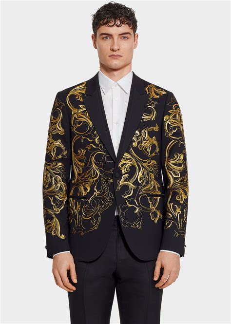 versace mens jackets|versace men's suits price.